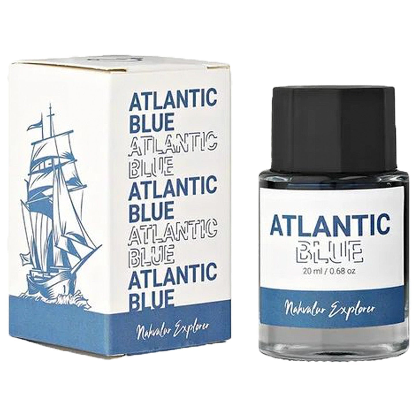 Nahvalur Original Plus Azureus Blue Fountain Pen Set