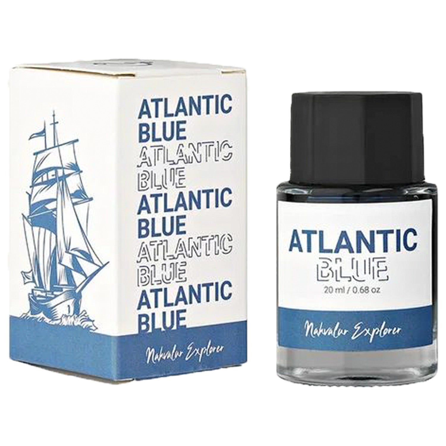 Nahvalur Original Plus Azureus Blue Fountain Pen Set