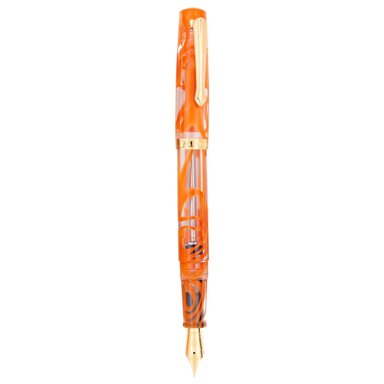 Nahvalur Original Plus Garibaldi Orange GT Fountain Pen