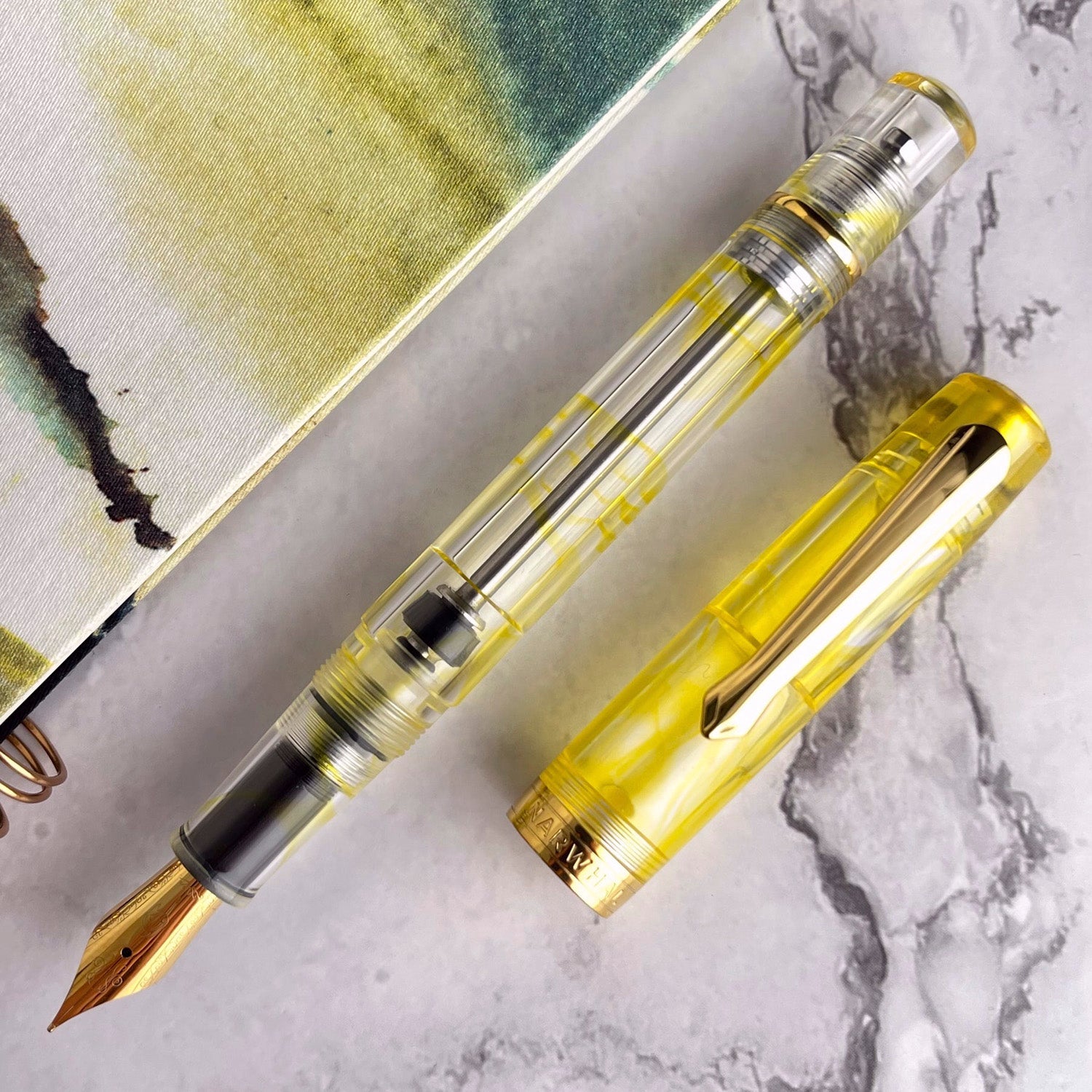 Nahvalur Original Plus Gold Ocellatus GT Fountain Pen