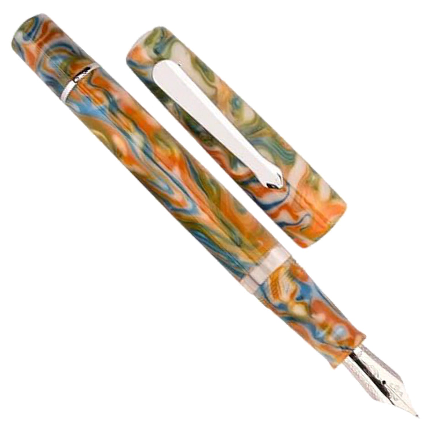 Nahvalur Schuylkill Asfur Bronze CT Fountain Pen