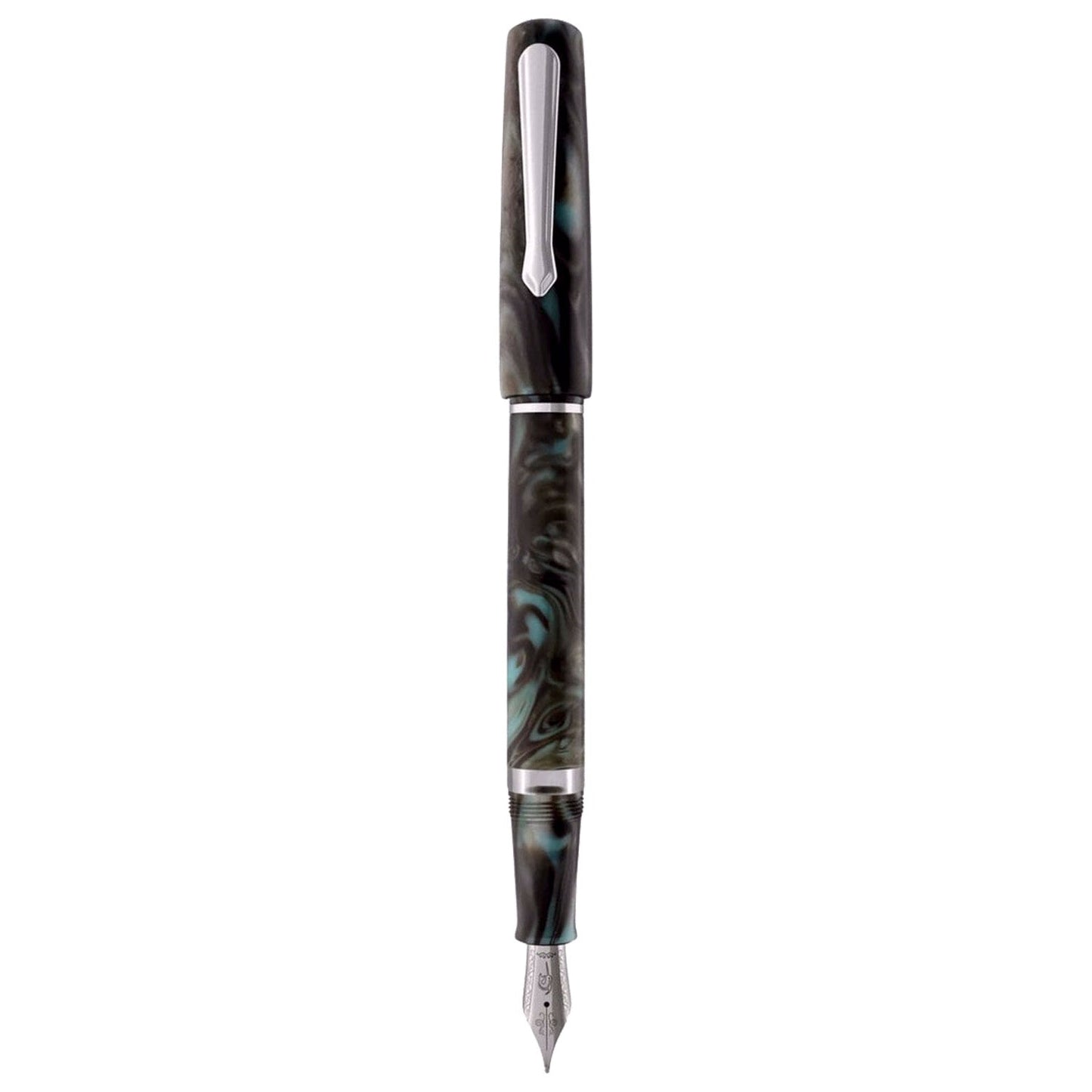 Nahvalur Schuylkill Chromis Teal CT Fountain Pen