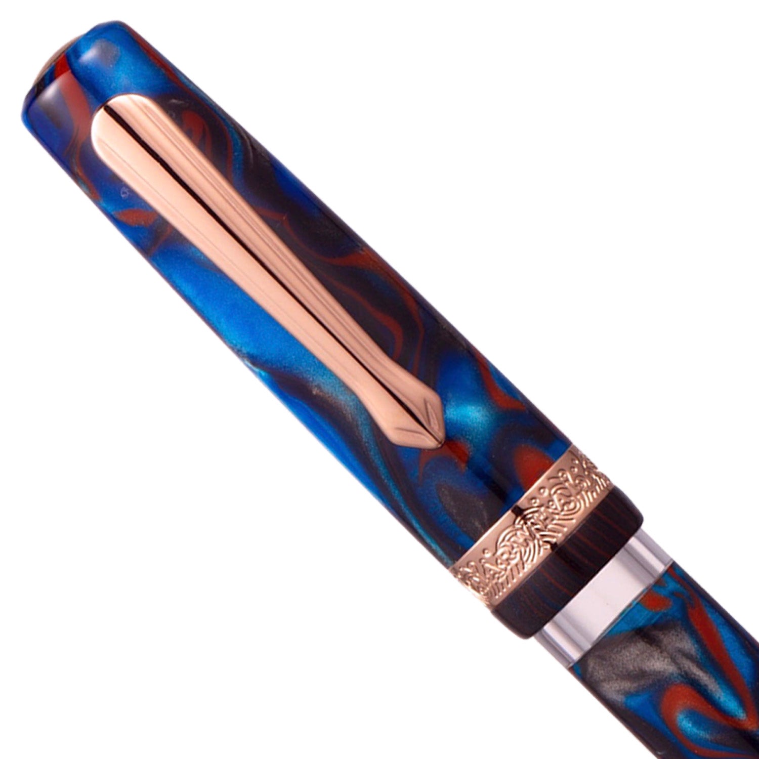 Nahvalur Schuylkill Dragonet Sapphire RGT Fountain Pen (Limited Edition)