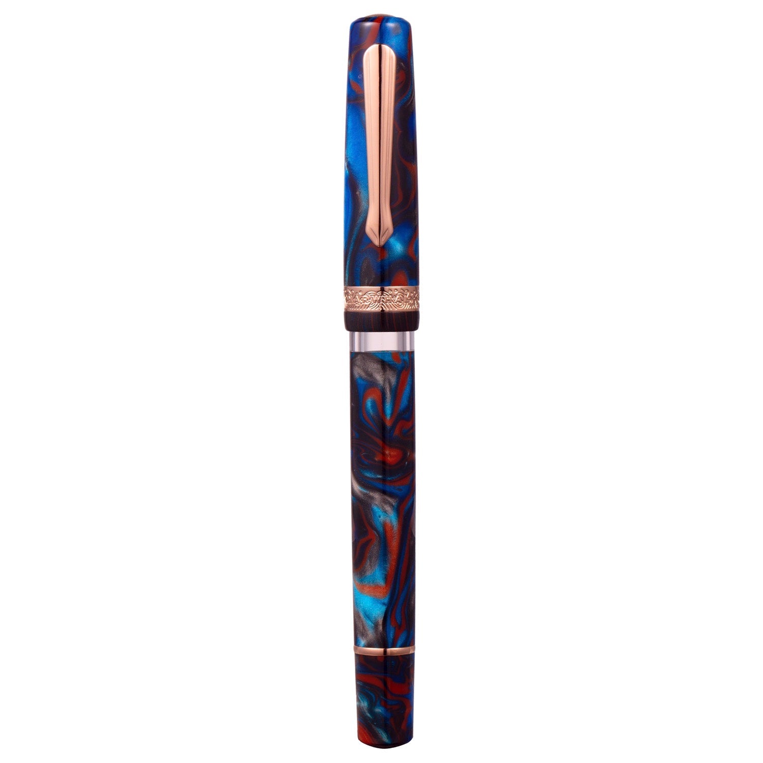 Nahvalur Schuylkill Dragonet Sapphire RGT Fountain Pen (Limited Edition)