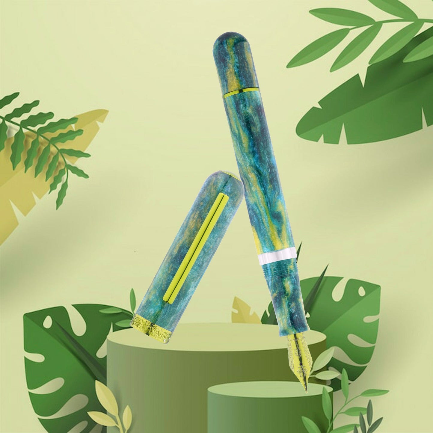 Nahvalur Voyage Spring Fountain Pen