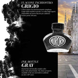 Aurora Anniversary Edition Ink Bottle (Grigio/Grey - 55ML) NC124-GR