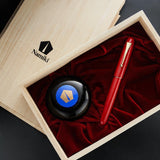 Namiki Yukari Royale Urushi Vermillion Red GT Fountain Pen