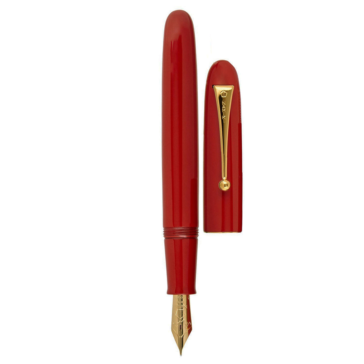 Namiki Yukari Royale Urushi Vermillion Red GT Fountain Pen