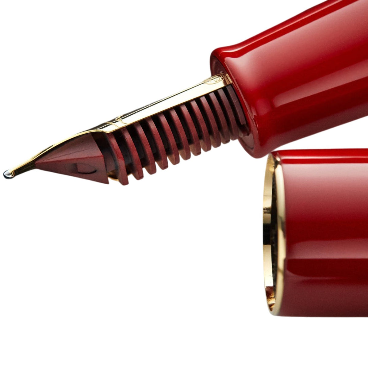 Namiki Yukari Royale Urushi Vermillion Red GT Fountain Pen