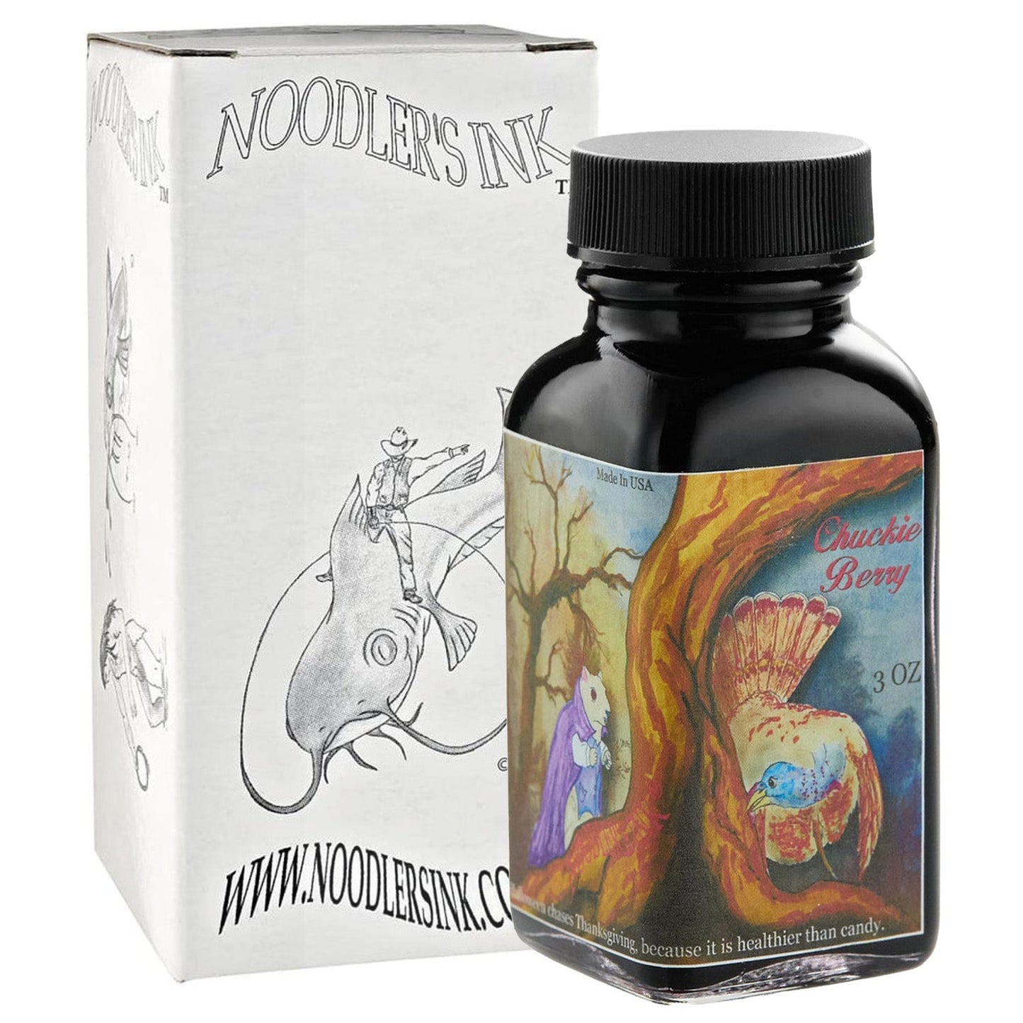 Noodler's Ink Bottle (Chuckie Berry - 88 ML) 19118 (Special Edition)