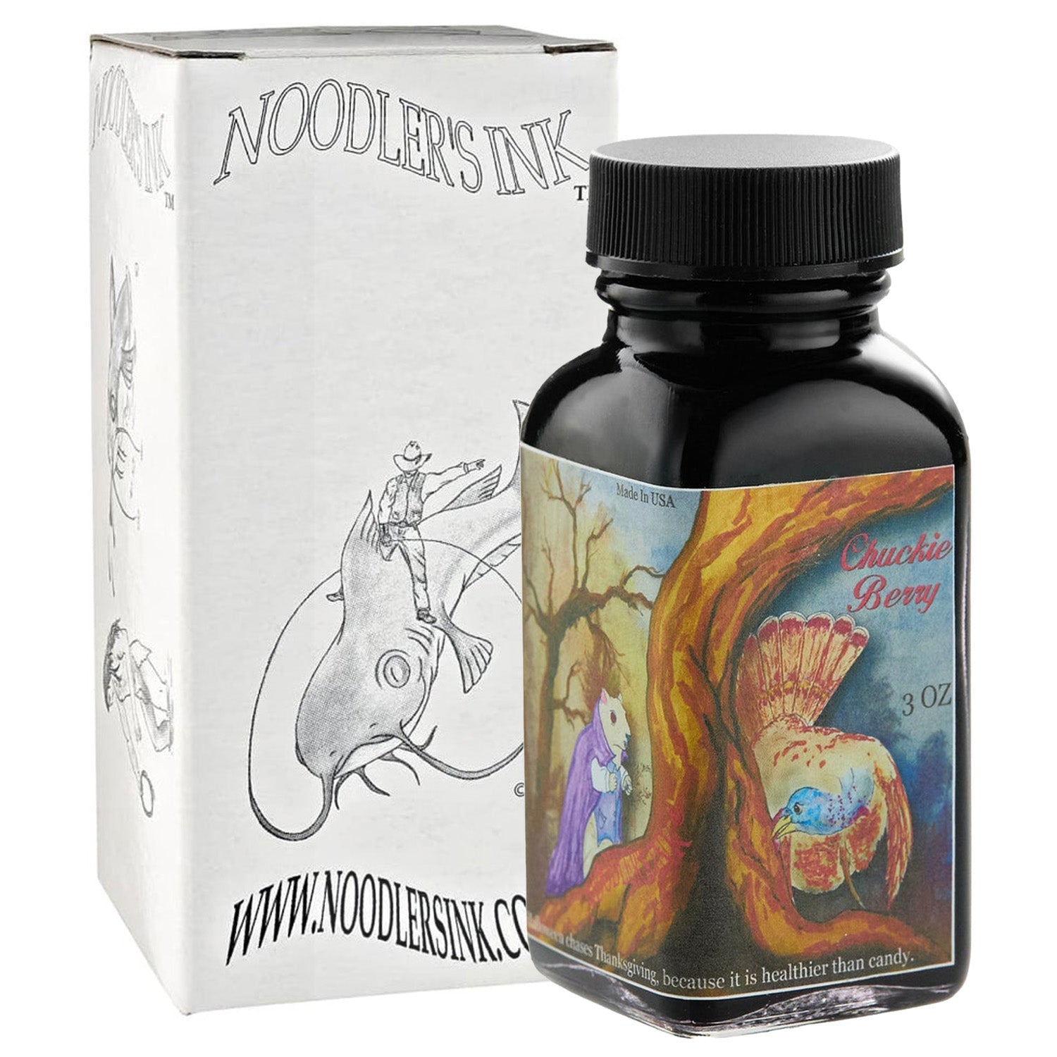 Noodler's Ink Bottle (Chuckie Berry - 88 ML) 19118 (Special Edition)