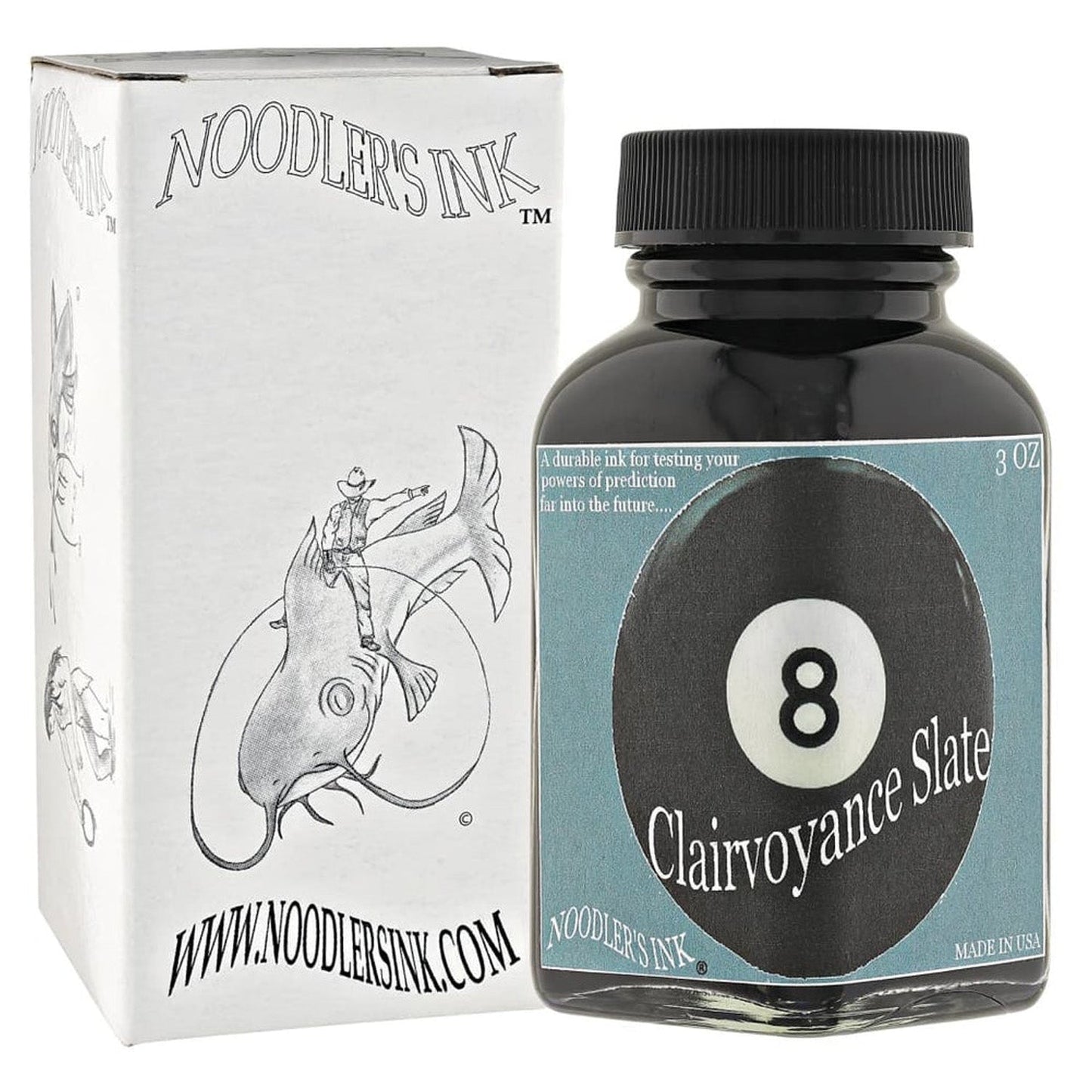 Noodler's Ink Bottle (Clairvoyance Slate - 88 ML) 19109