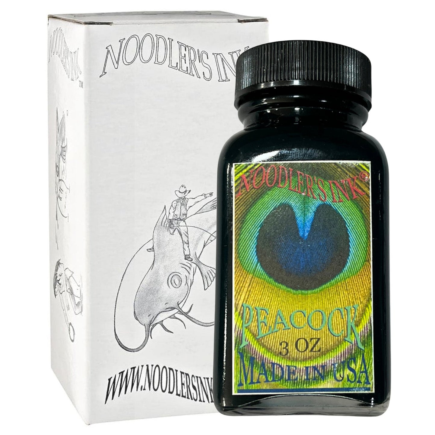Noodler's Ink Bottle (Peacock - 88 ML) 20110