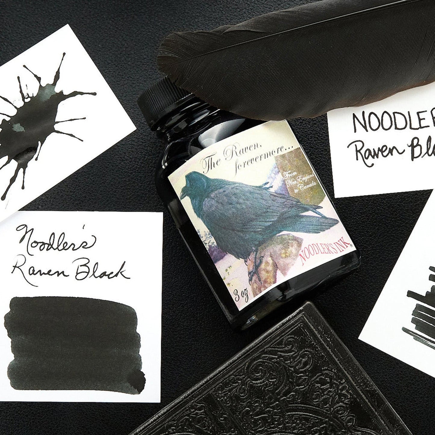 Noodler's Ink Bottle (Raven Black - 88 ML) 19115
