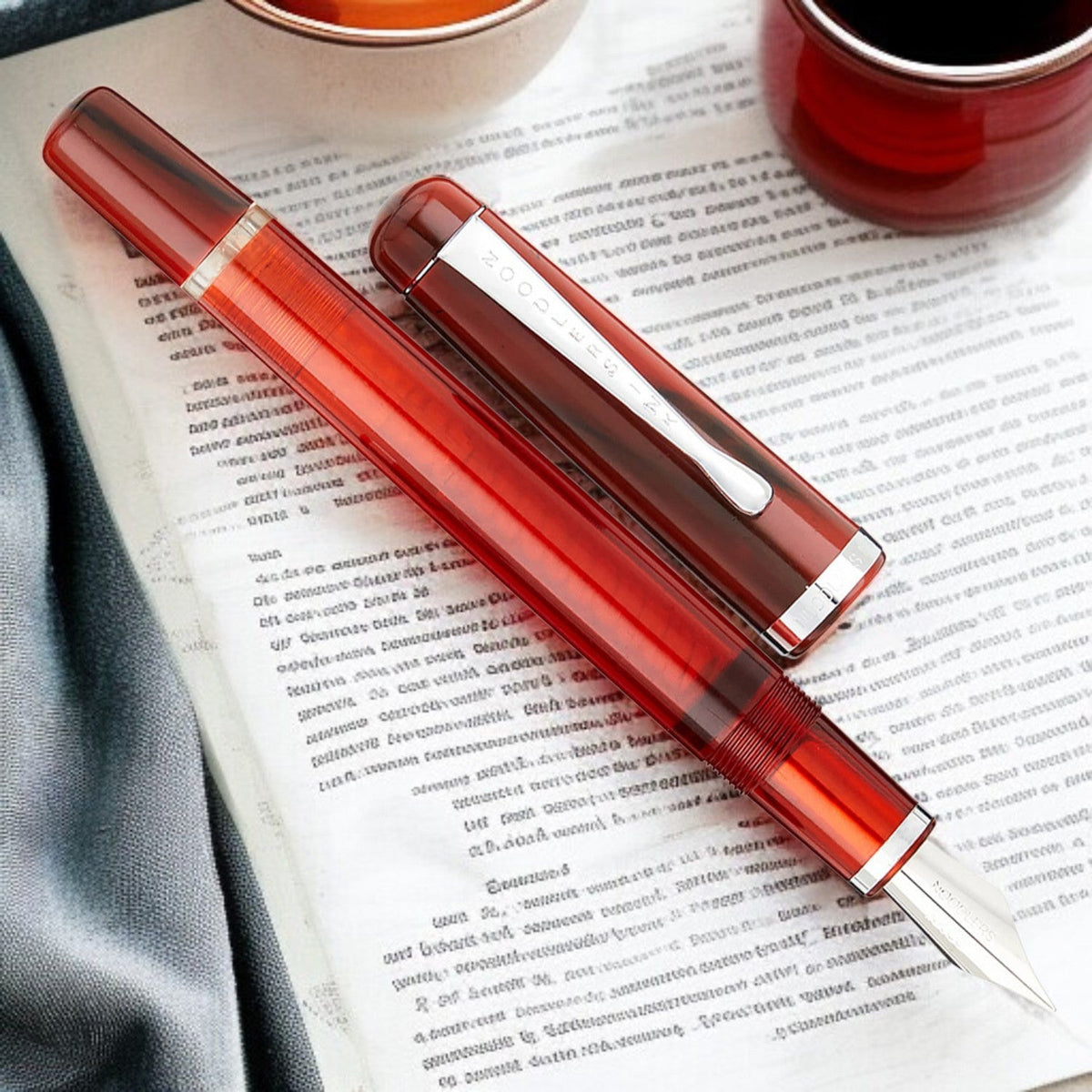Noodler's Konrad Cardinal Darkness CT Fountain Pen