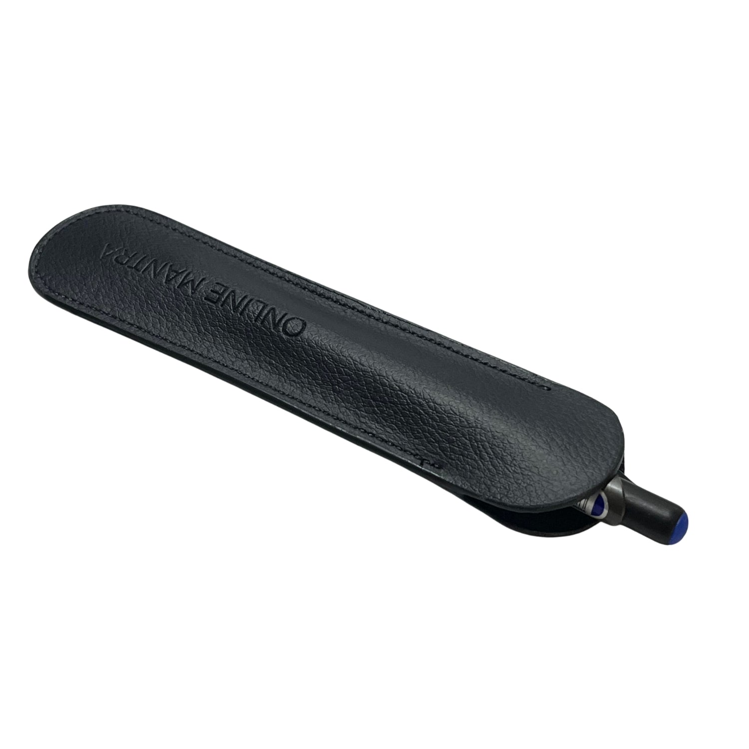Online Mantra Leatherette One Pen Case (Black) OM2001