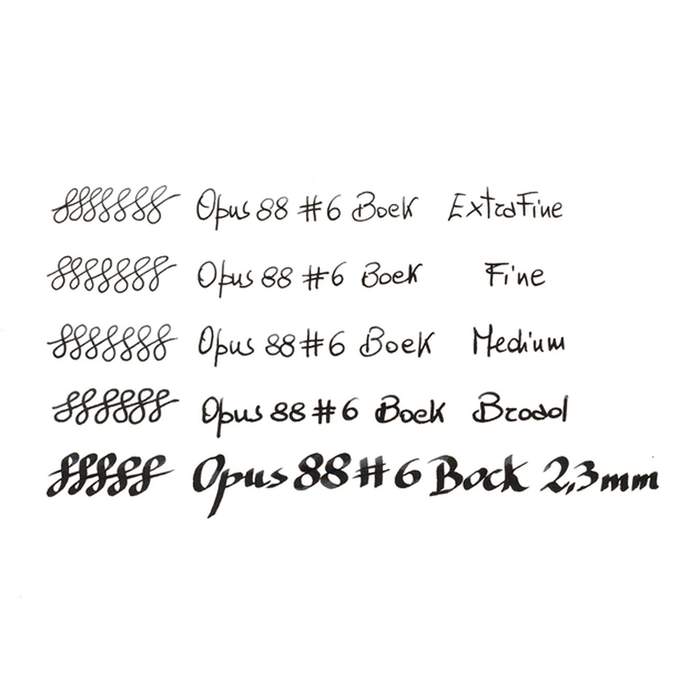 Opus 88 Bock #250 Nib Unit