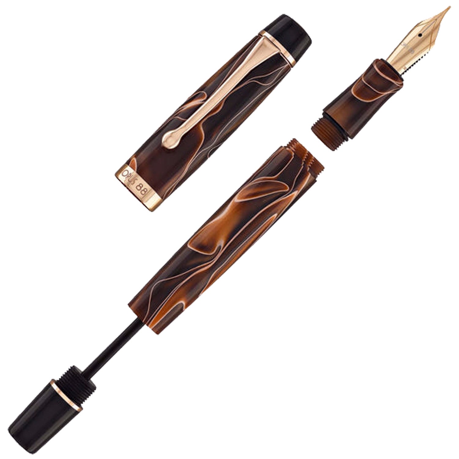 Opus 88 Harmony Brown Fountain pen