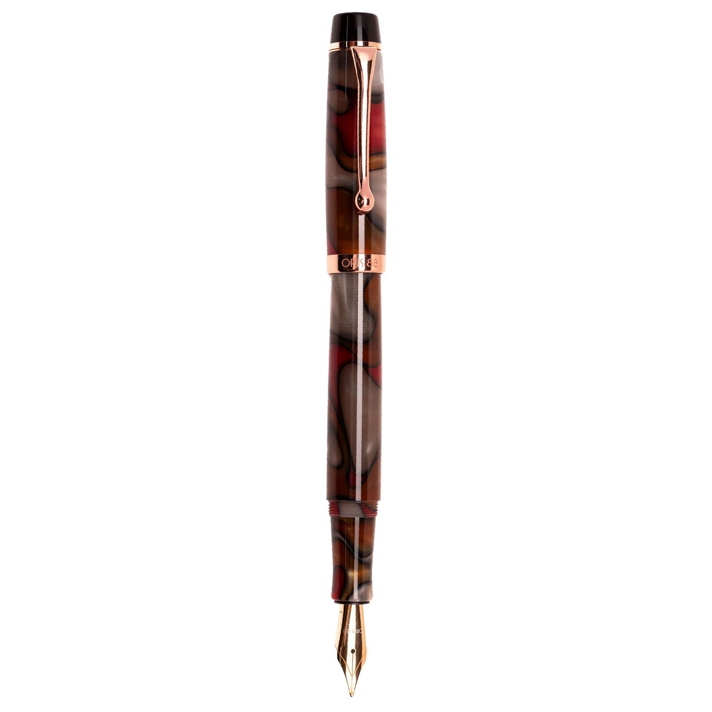Opus 88 Harmony Red/Grey Fountain pen