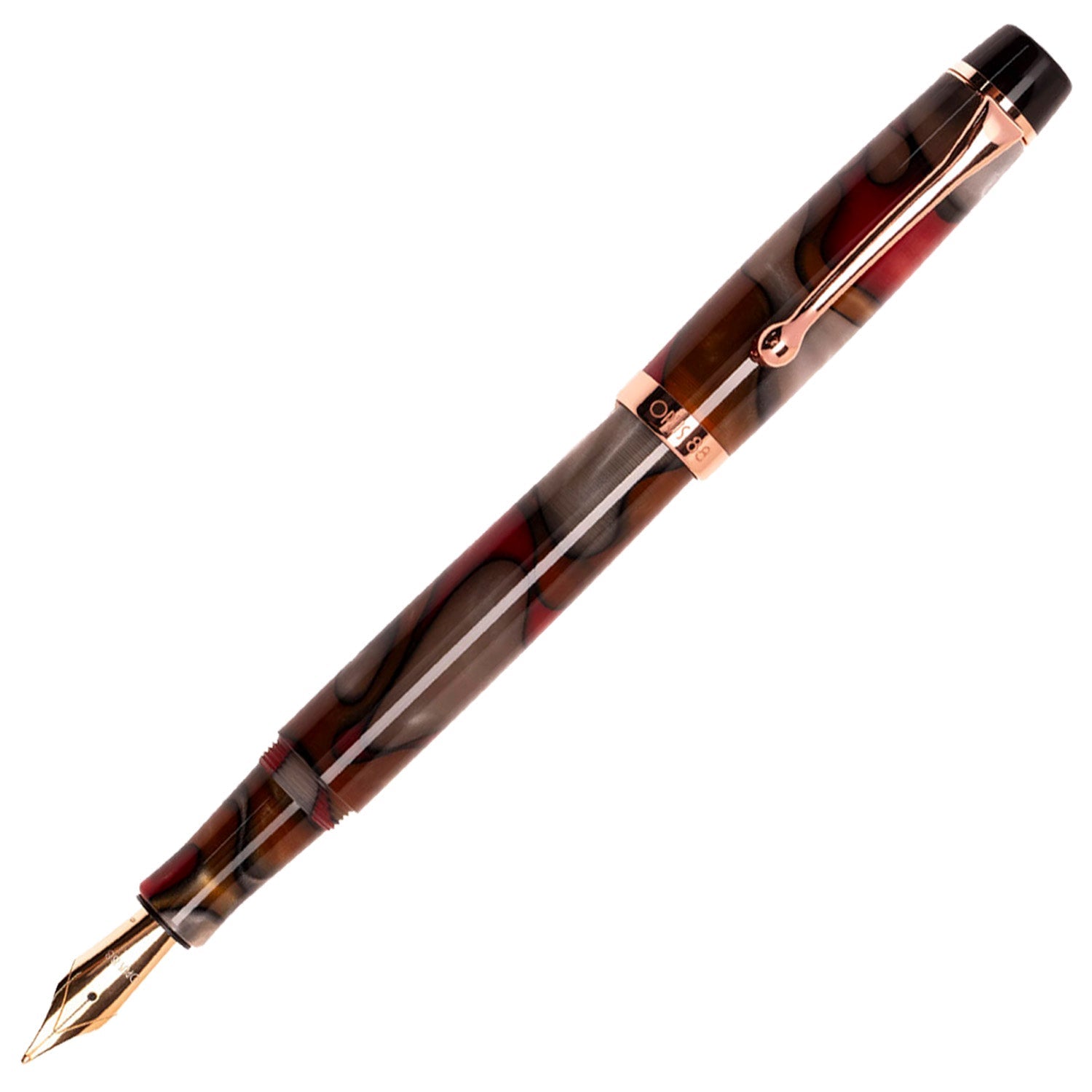 Opus 88 Harmony Red/Grey Fountain pen