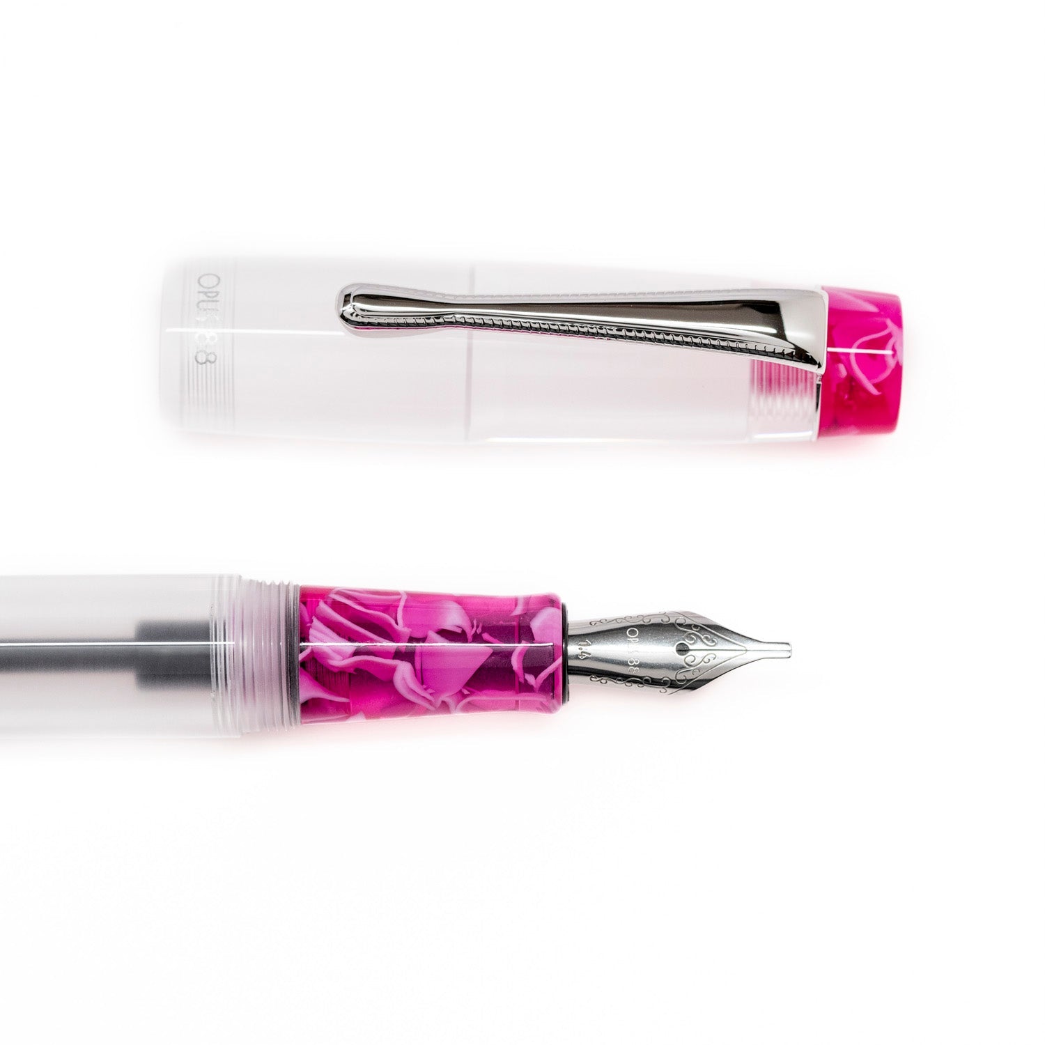 Opus 88 Koloro Hot Pink Fountain pen