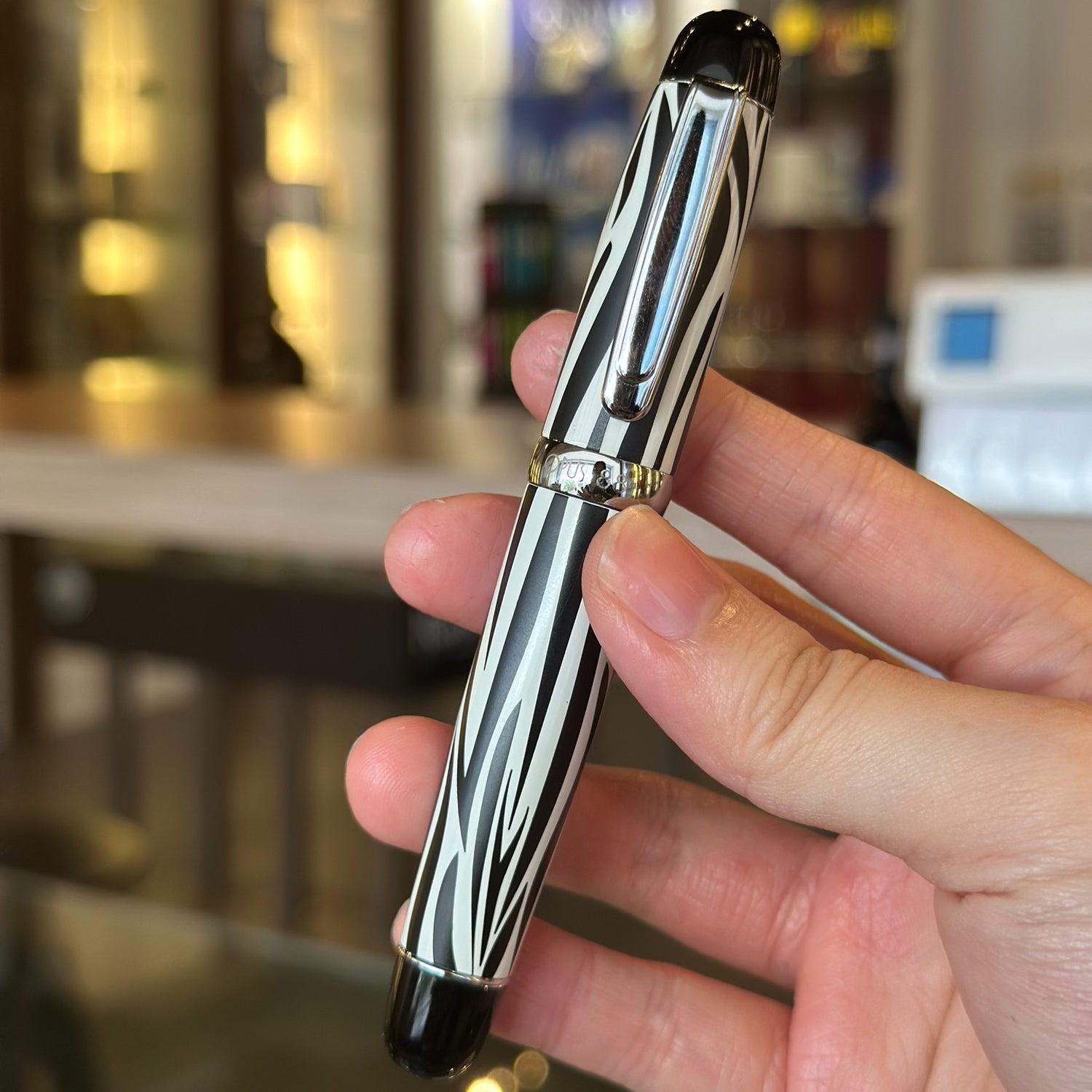 Opus 88 Mini Savannah Zebra CT Fountain pen