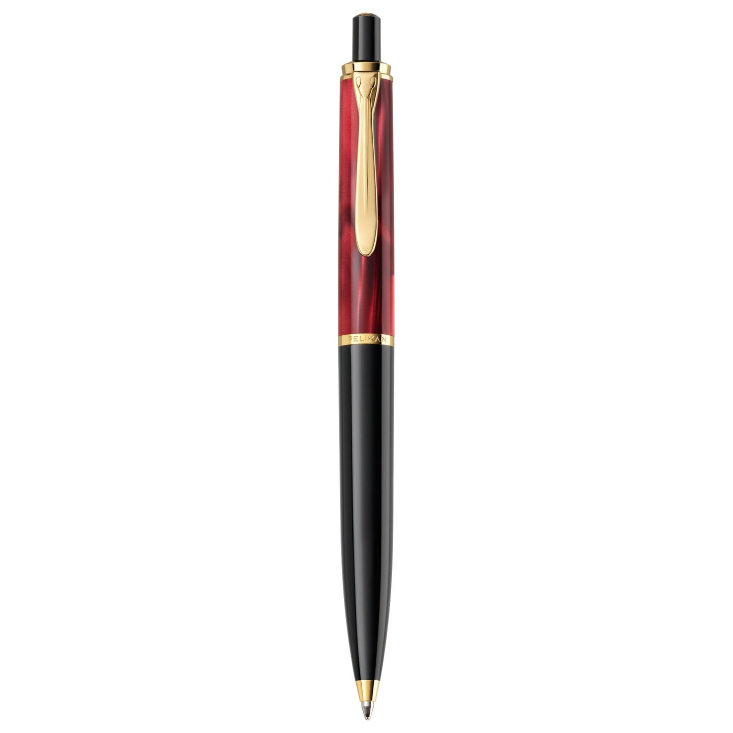 Pelikan Classic K200 Red Marbled Ballpoint Pen 827331 (Special Edition)