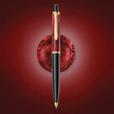 Pelikan Classic K200 Red Marbled Ballpoint Pen 827331 (Special Edition)