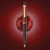 Pelikan Classic K200 Red Marbled Ballpoint Pen 827331 (Special Edition)