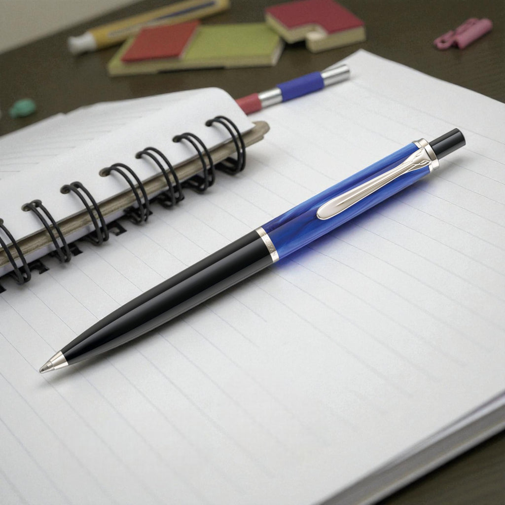 Pelikan Classic K205 Blue Marbled Ballpoint Pen 801942