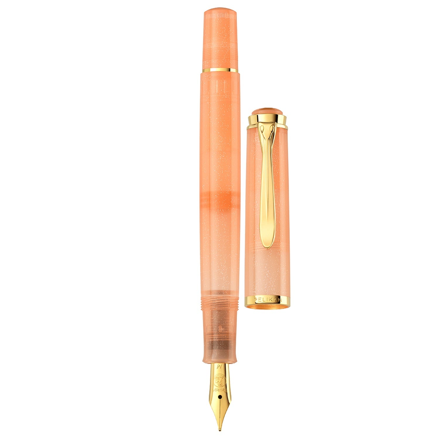 Pelikan Classic M200 Apricot Achat Fountain Pen Set (Special Edition)