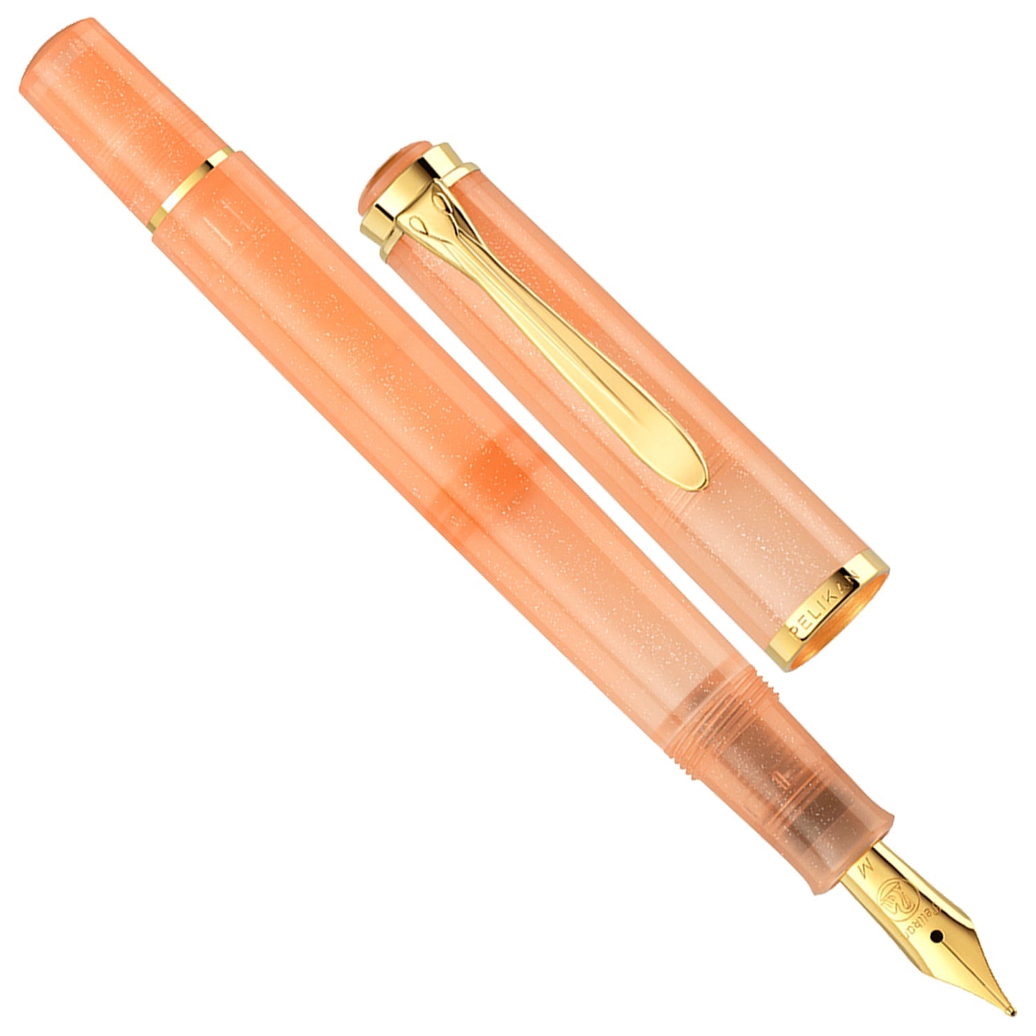Pelikan Classic M200 Apricot Achat Fountain Pen Set (Special Edition)