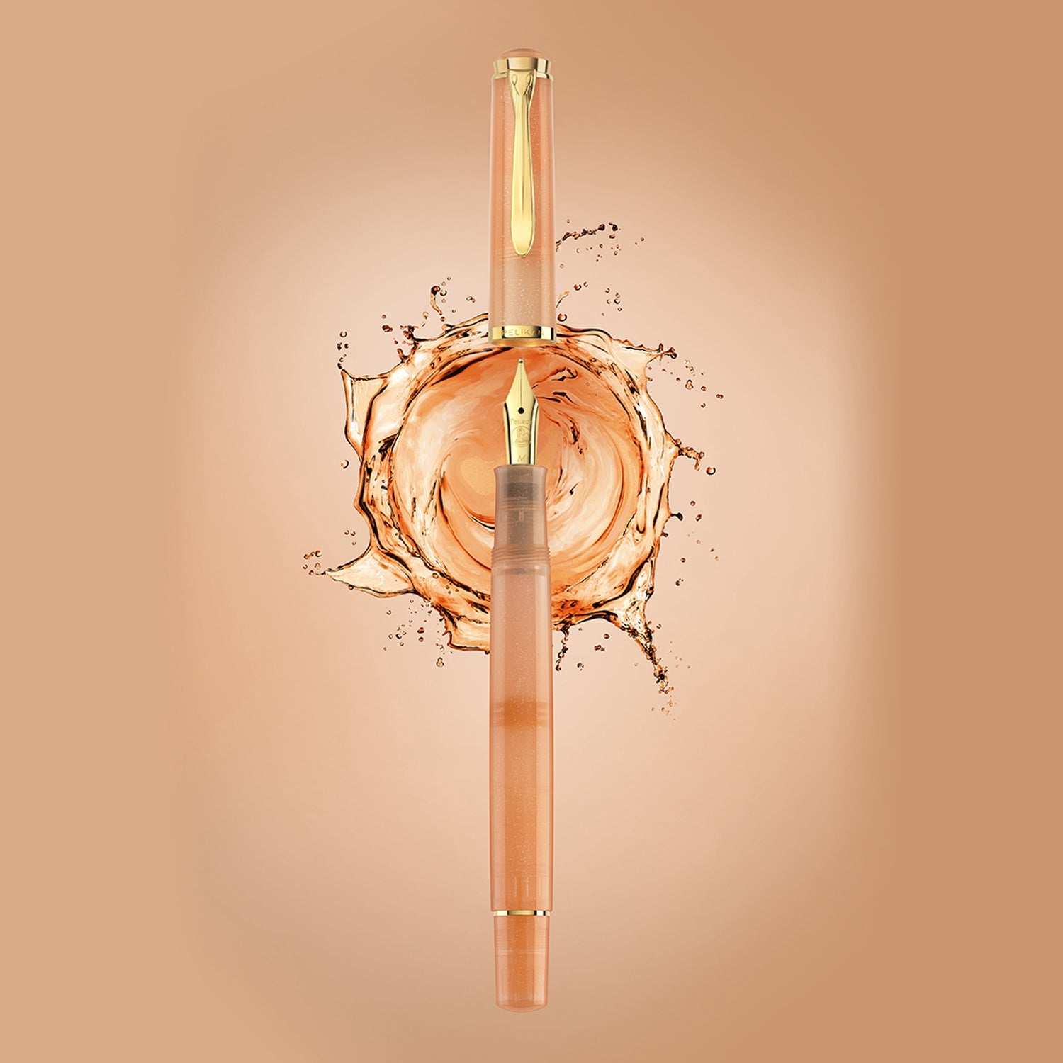 Pelikan Classic M200 Apricot Achat Fountain Pen (Special Edition)