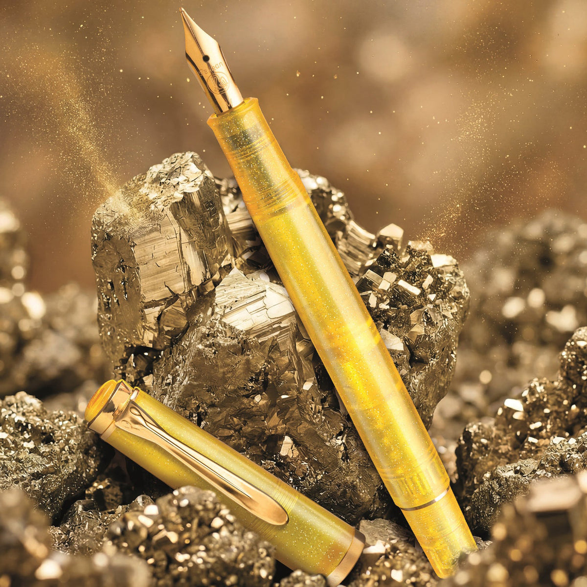 Pelikan Classic M200 Pyrite Fountain Pen (Special Edition)