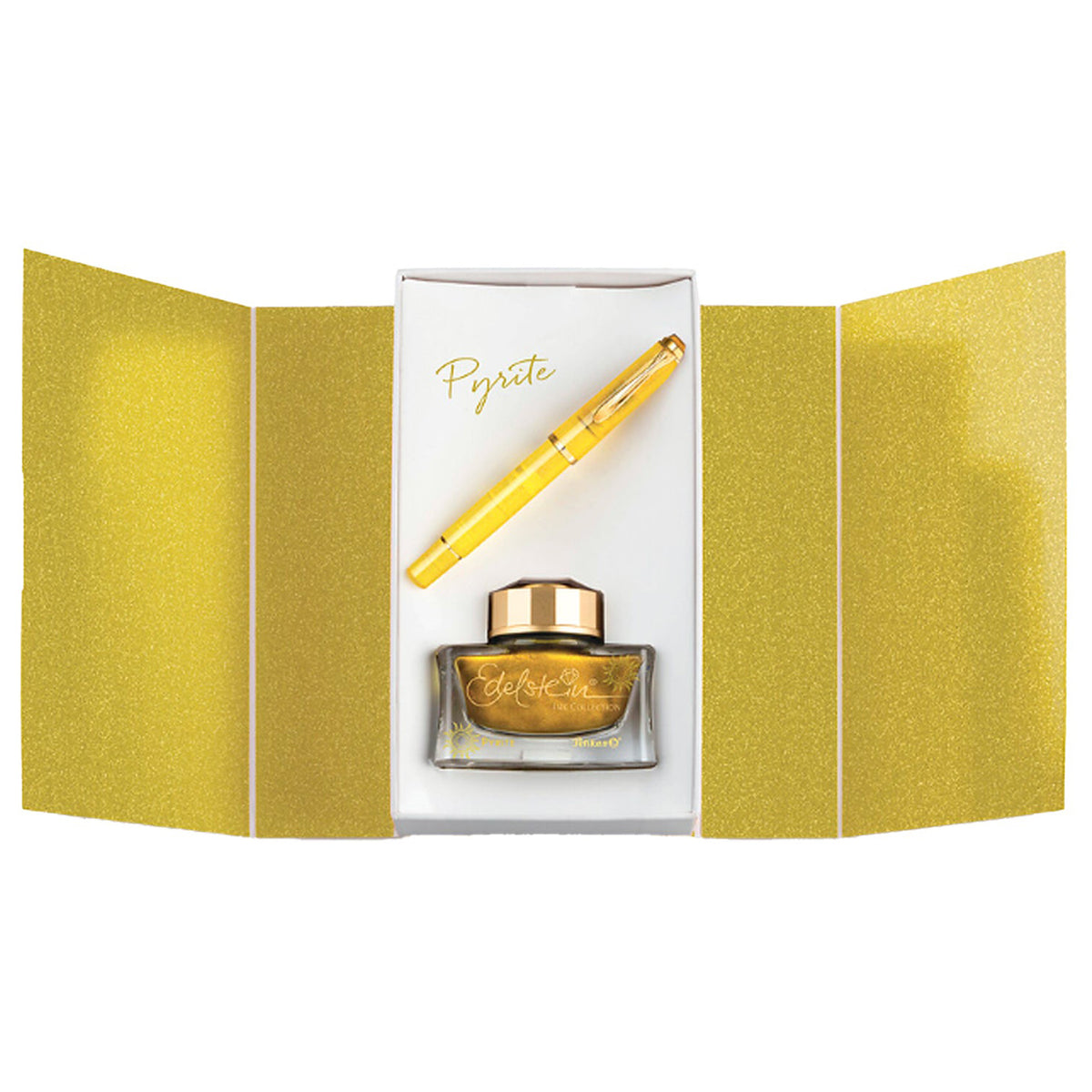 Pelikan Classic M200 Pyrite Fountain Pen Set (Special Edition)