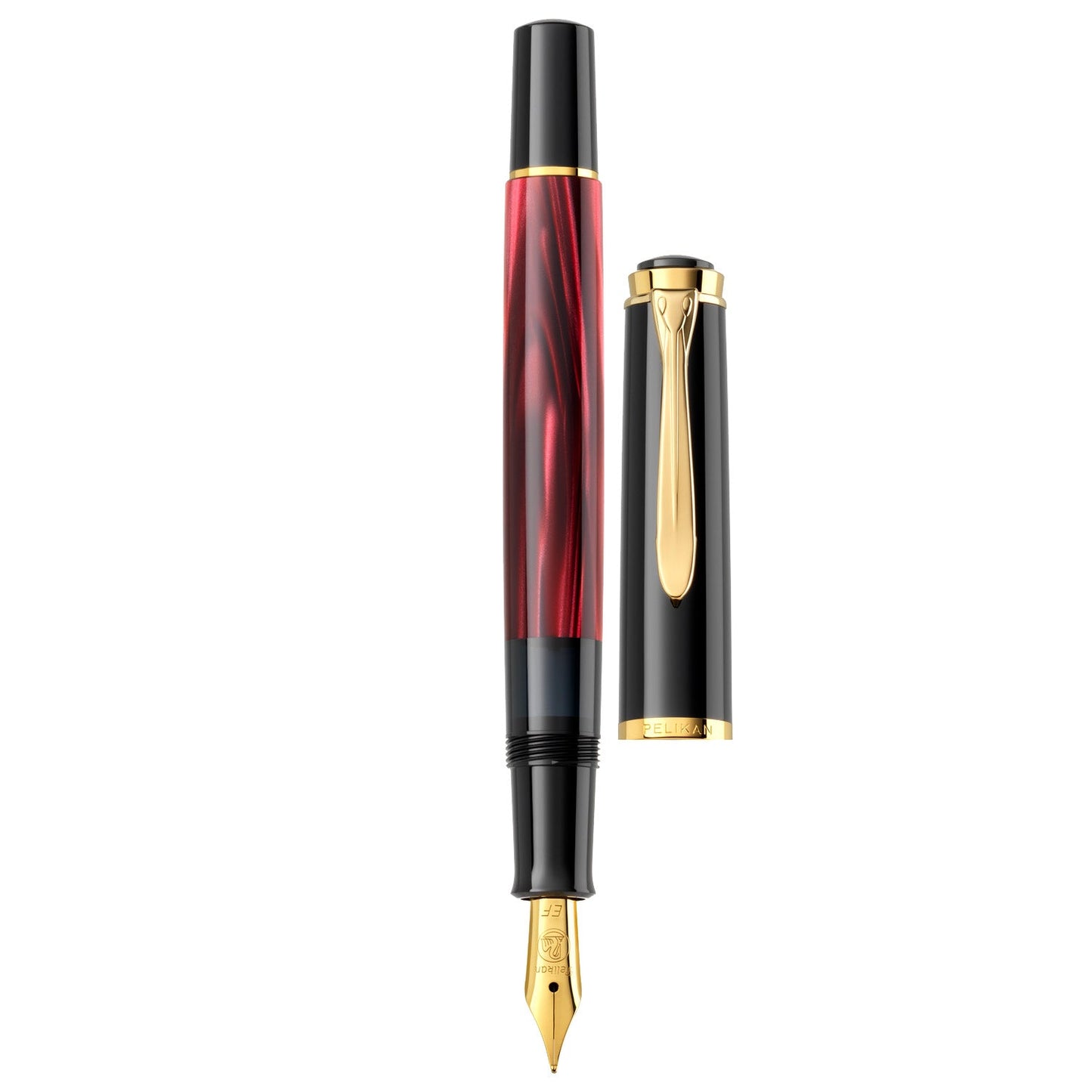 Pelikan Classic M200 Red Marbled Fountain Pen (Special Edition)