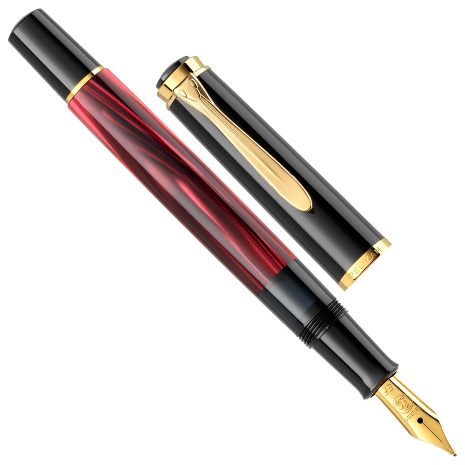 Pelikan Classic M200 Red Marbled Fountain Pen (Special Edition)