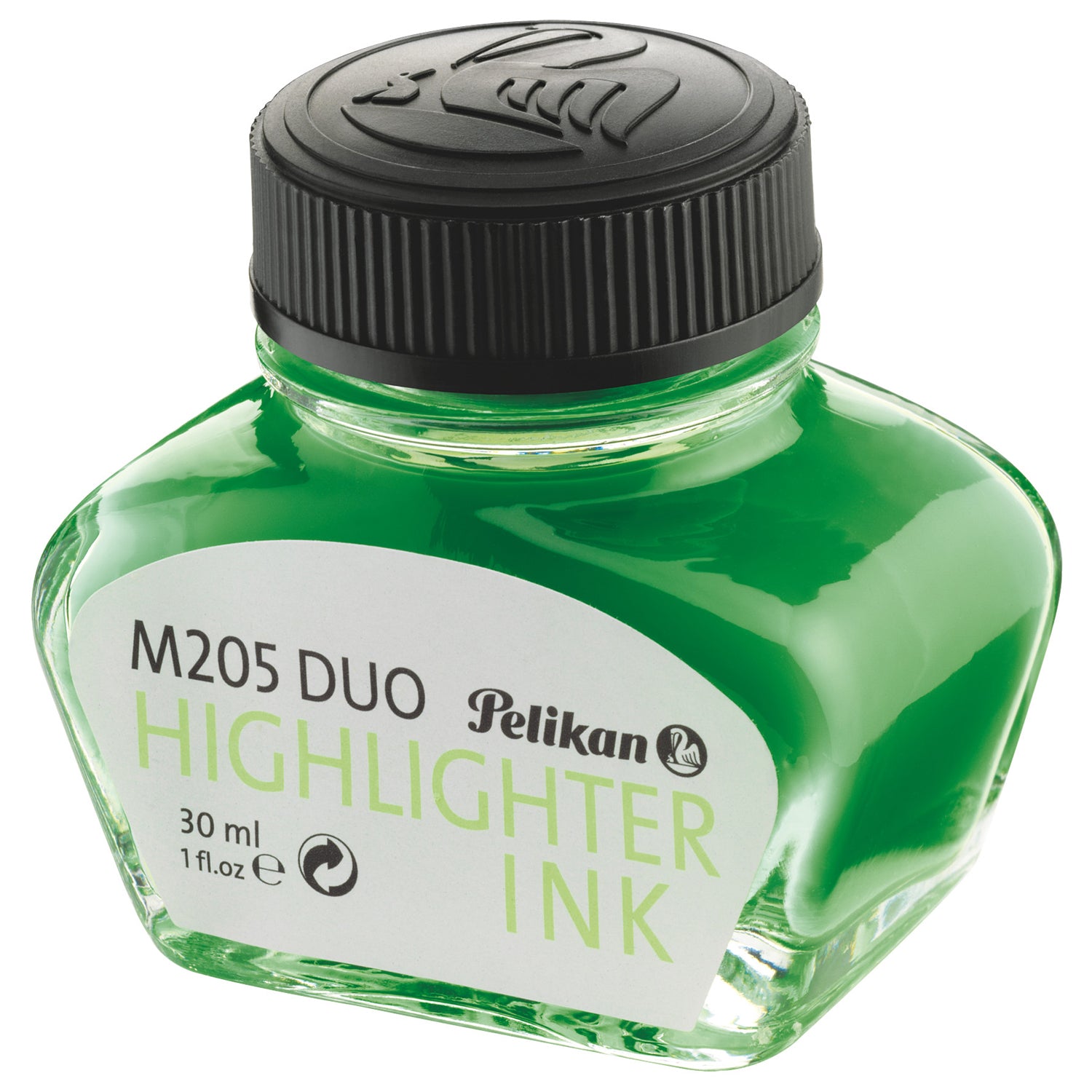 Pelikan Duo Highlighter Ink Bottle (Bright Green - 30 ML) 339580