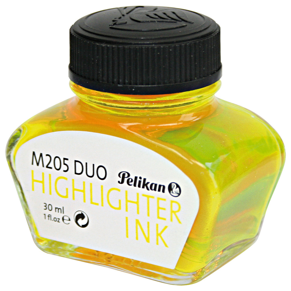 Pelikan Duo Highlighter Ink Bottle (Bright Yellow - 30 ML) 344879