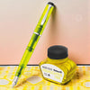 Pelikan Classic M205 Duo Neon Yellow Fountain Pen Set 819886