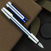 Pelikan Pura P40 Blue/Silver Fountain Pen