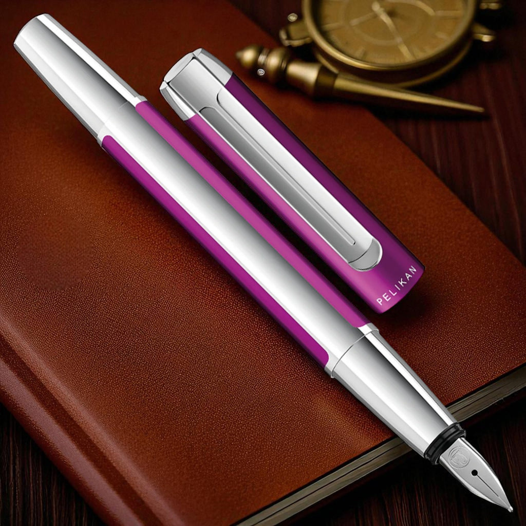 Pelikan Pura P40 Purple Fountain Pen