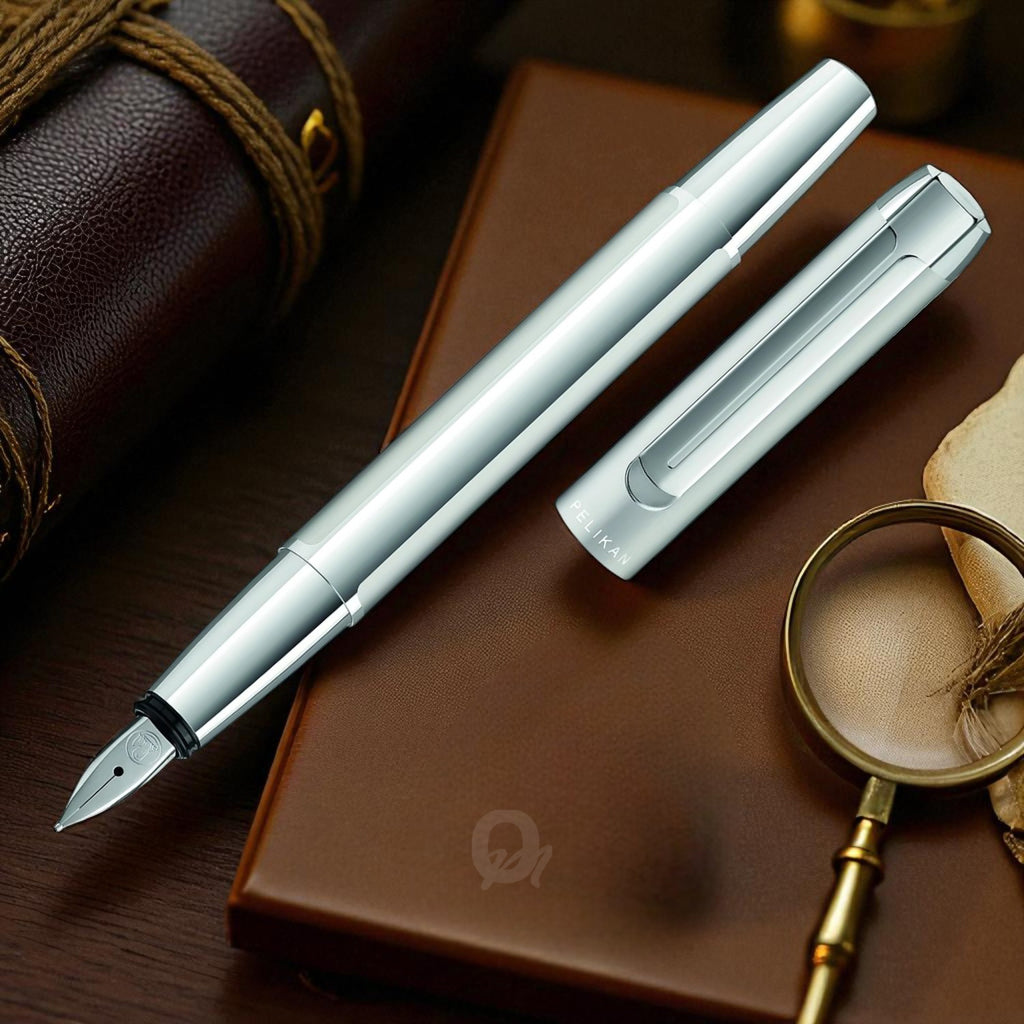 Pelikan Pura P40 Silver Fountain Pen