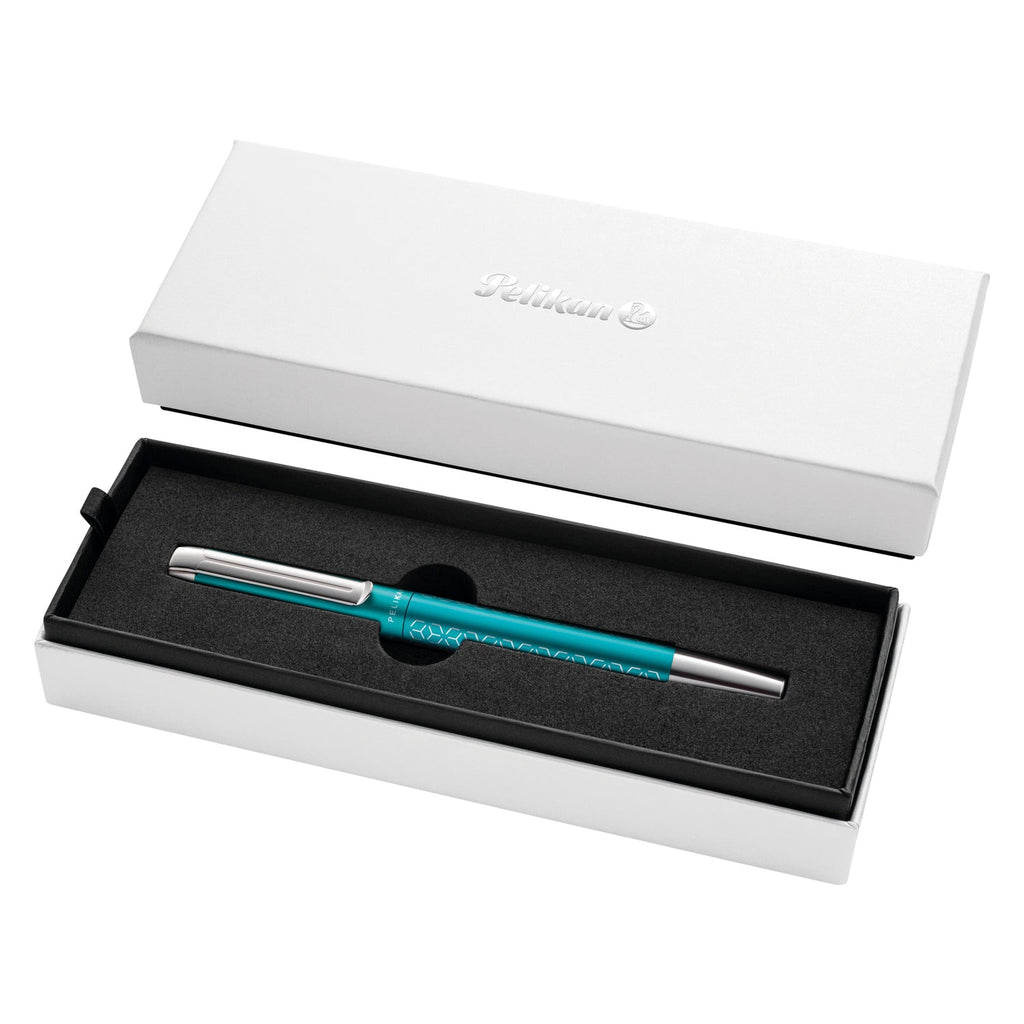 Pelikan Pura P40 Turquoise Fountain Pen (Special Edition)