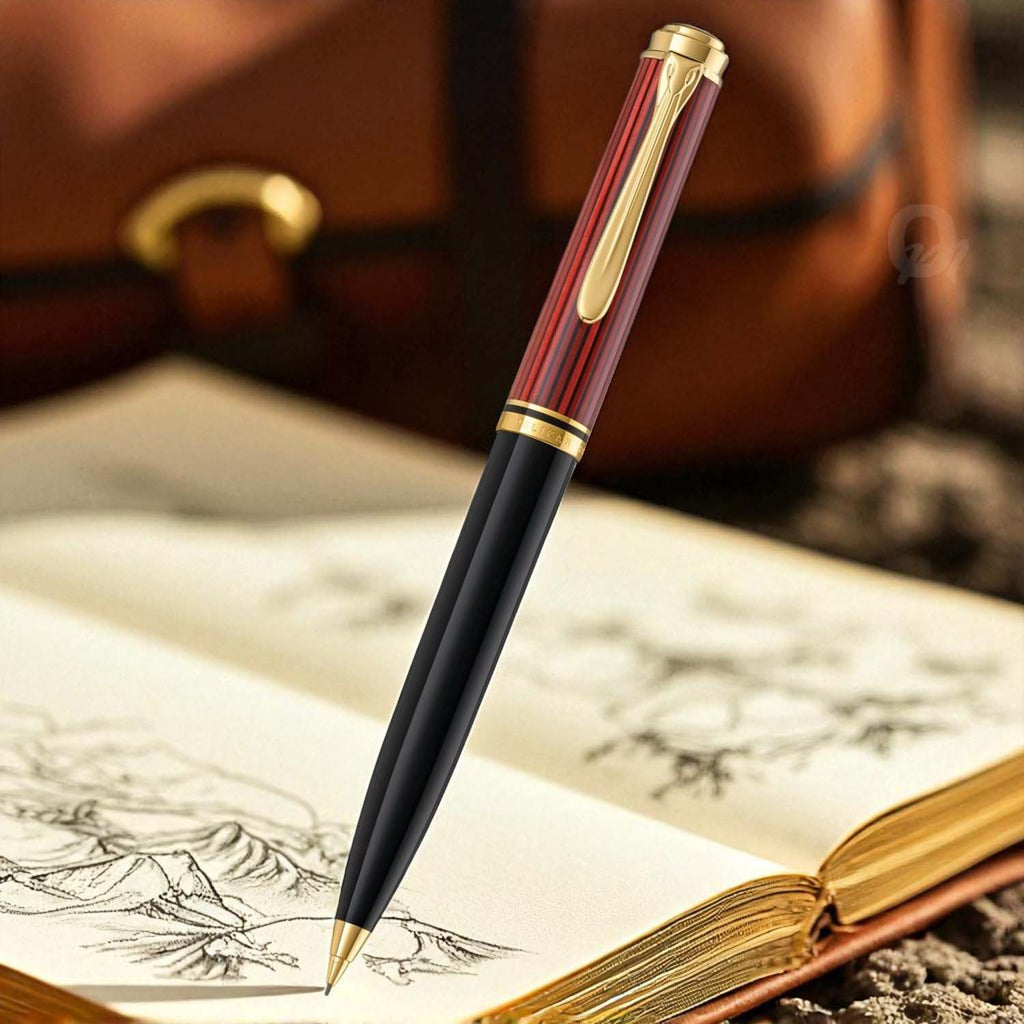 Pelikan Souveran D600 Black/Red Mechanical Pencil (0.7 MM) 928952