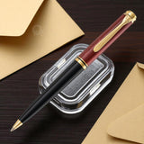 Pelikan Souveran K600 Black/Red Ballpoint Pen 928937