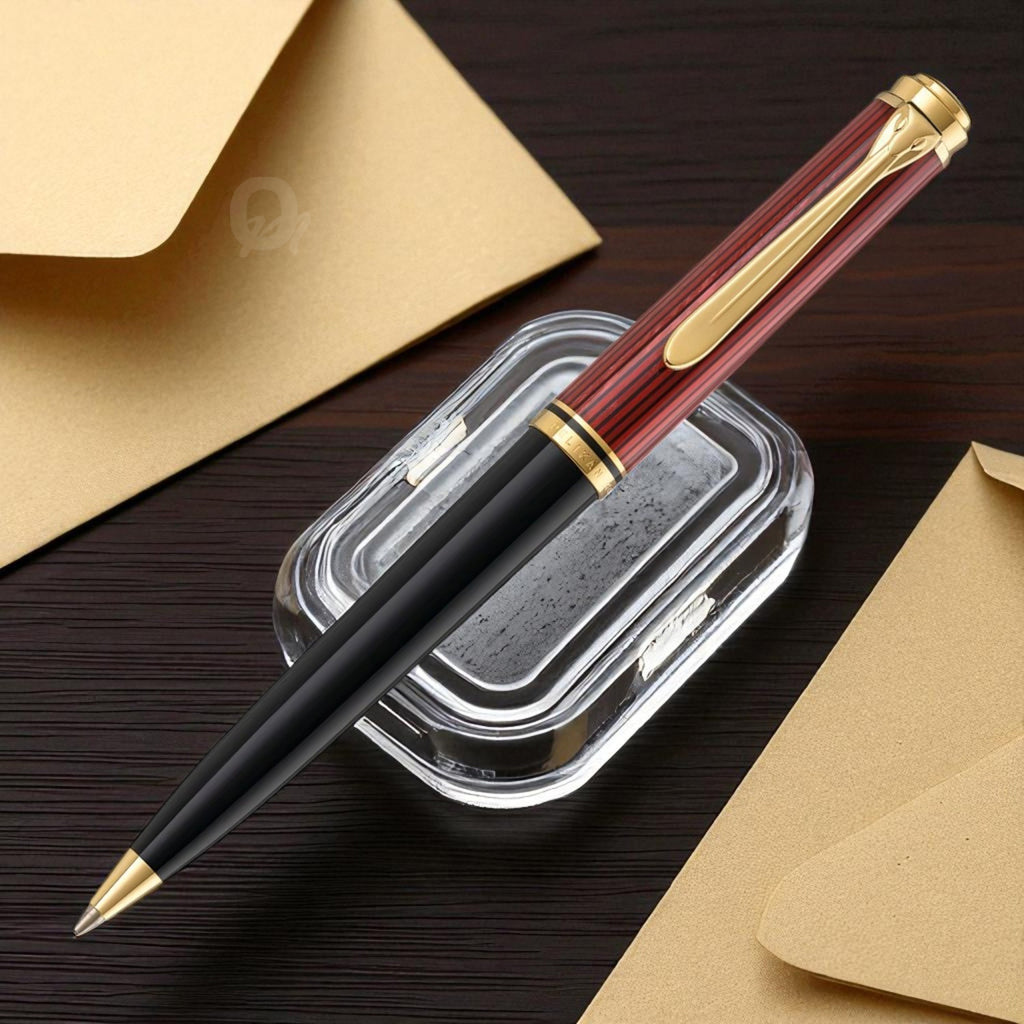 Pelikan Souveran K600 Black/Red Ballpoint Pen 928937