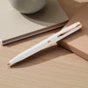 Pelikan Souveran K600 White Rose Gold Ballpoint Pen 300014588 (Special Edition)