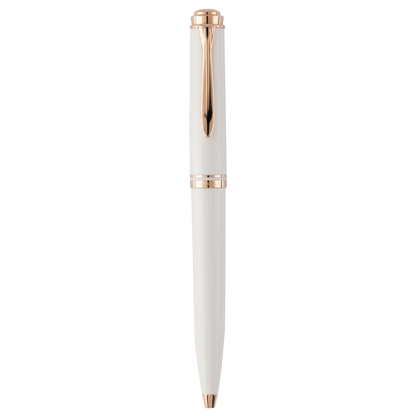 Pelikan Souveran K600 White Rose Gold Ballpoint Pen 300014588 (Special Edition)