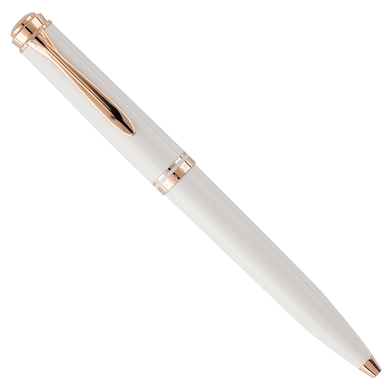 Pelikan Souveran K600 White Rose Gold Ballpoint Pen 300014588 (Special Edition)